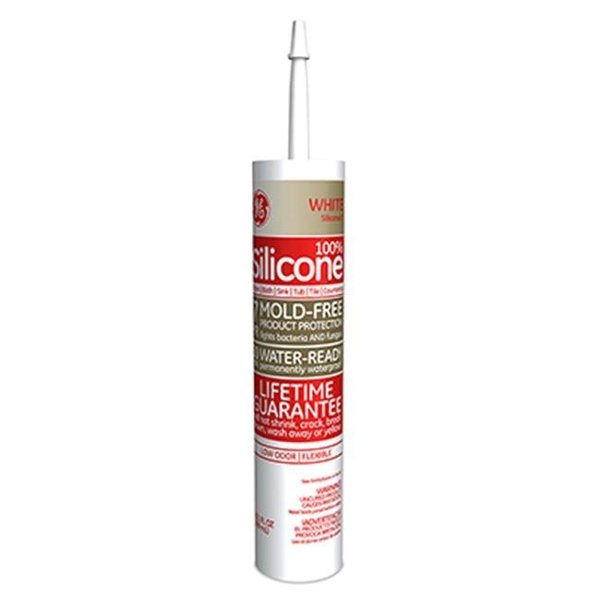 Momentive Perform Material Momentive Perform Material GE5070 10.1 oz. Kitchen & Bath Caulk; White 510438